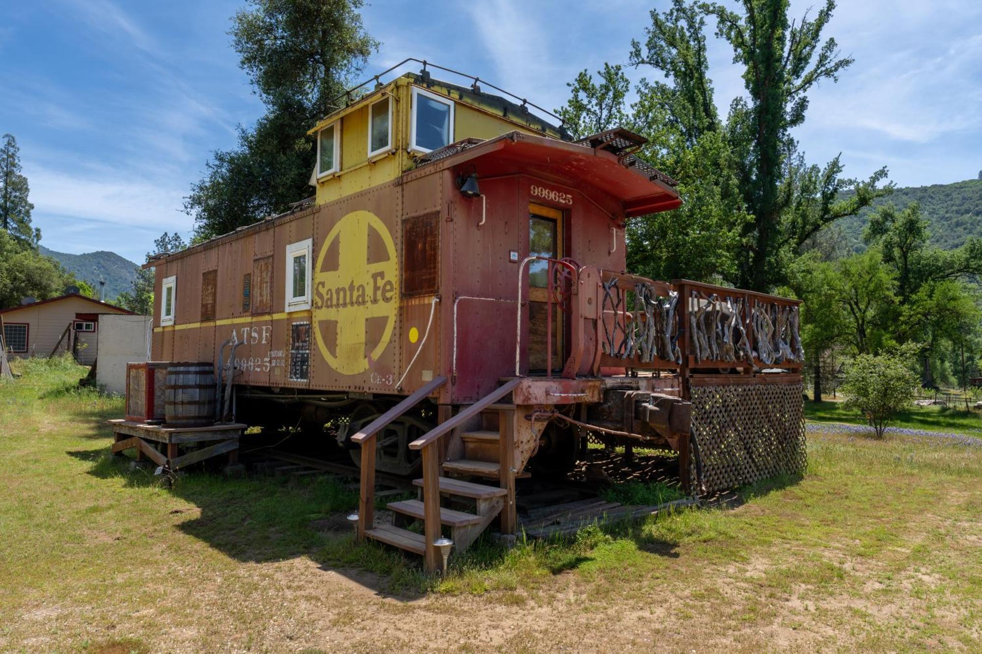 Вилла Little Red Caboose Окхерст Экстерьер фото