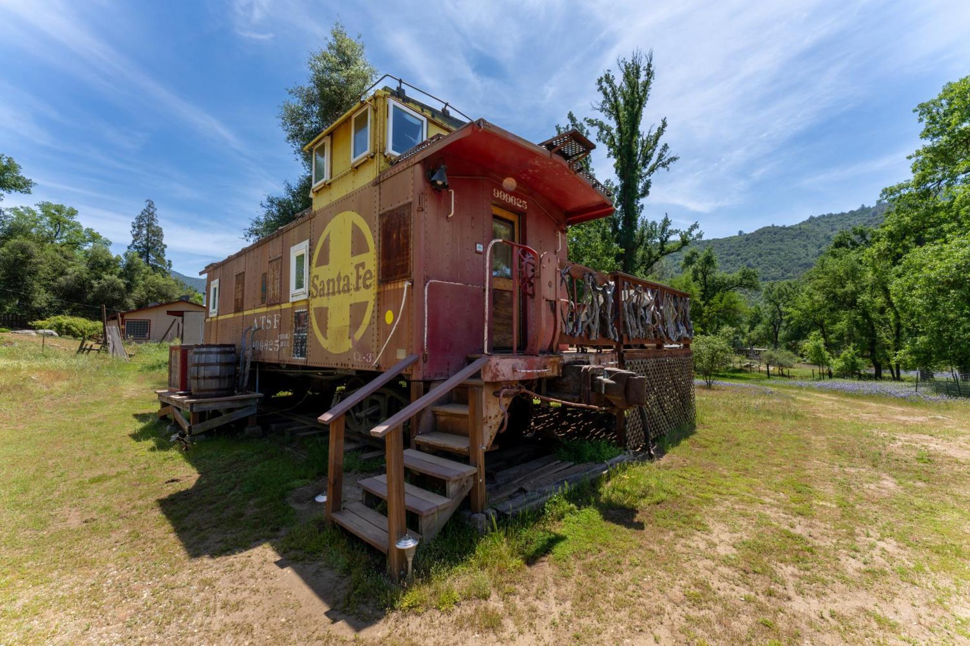 Вилла Little Red Caboose Окхерст Экстерьер фото